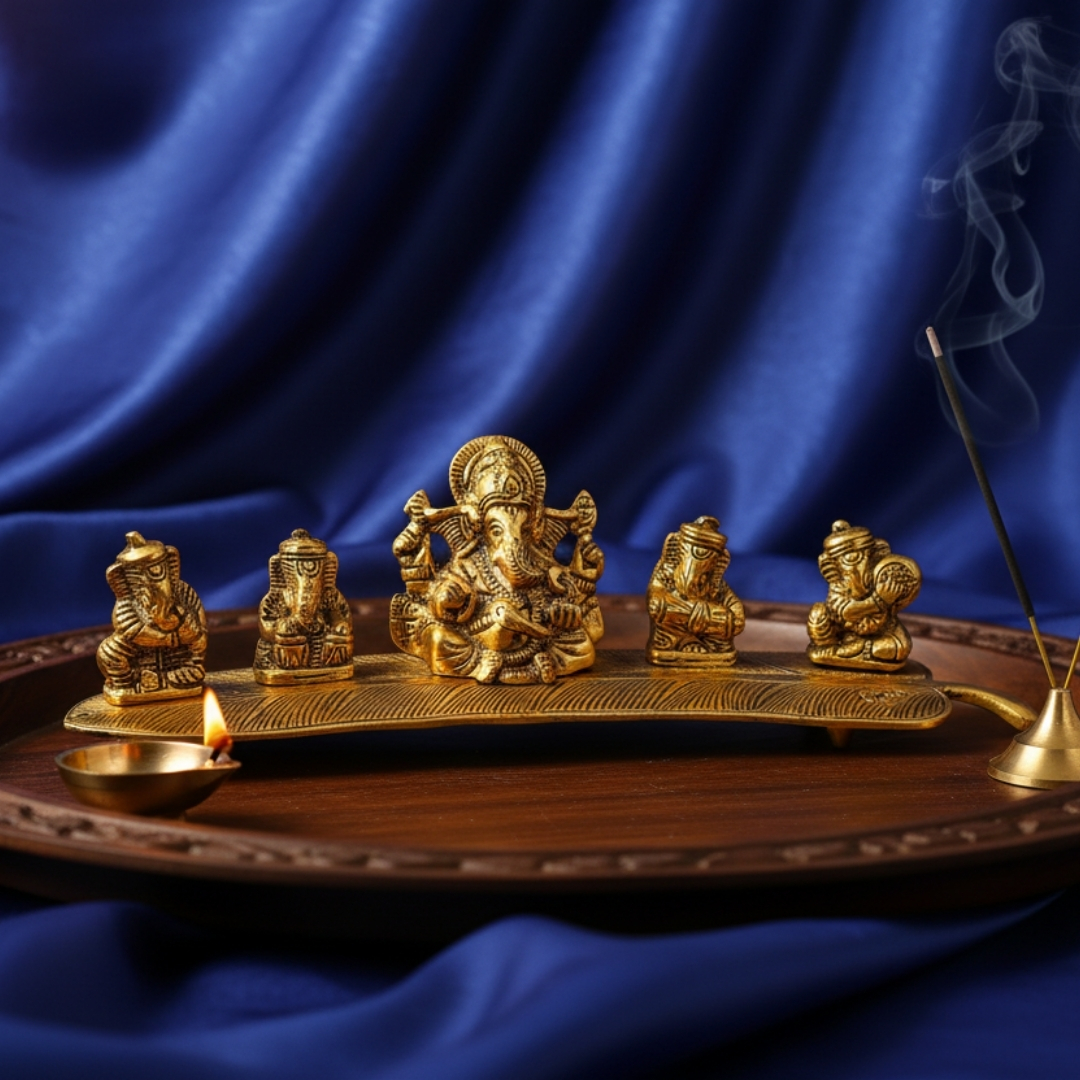Musical Ganesh ji set of 5